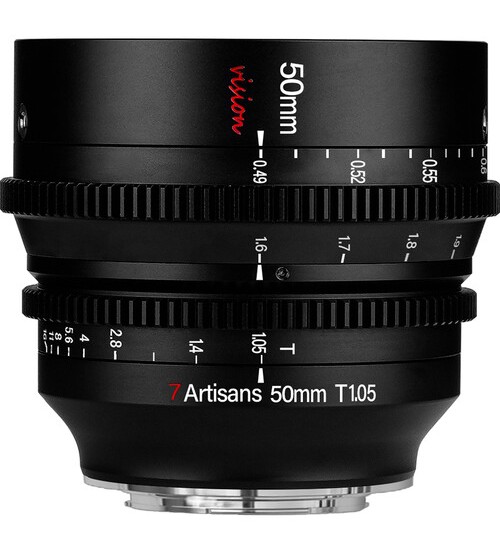 7artisans Photoelectric 50mm T1.05 Vision Cine Lens For Leica L
